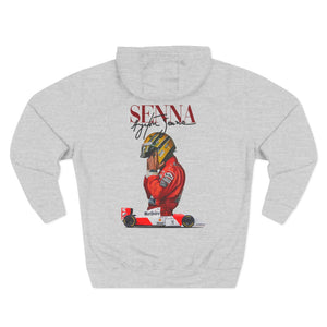 Ayrton Senna Vintage F1 Hoodie