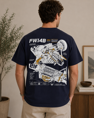 Williams FW14B Technical Blueprint Tee