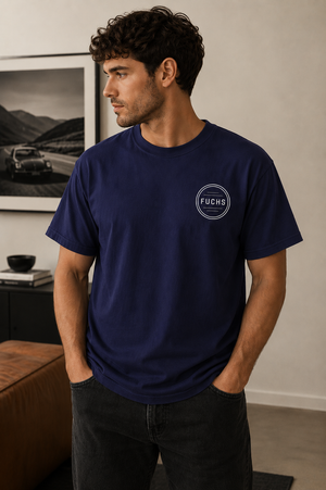 Porsche Fuchs Wheel Blueprint Tee
