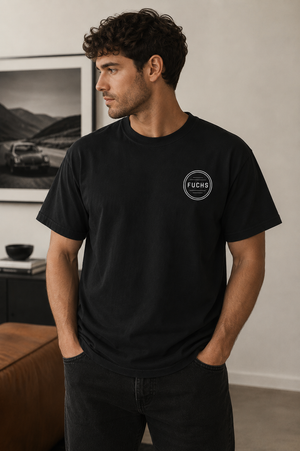 Porsche Fuchs Wheel Blueprint Tee