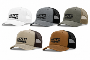 Motopparel Racing Logo Trucker Cap
