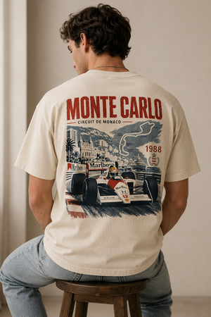Ayrton Senna 1988 Monaco Racing Tee