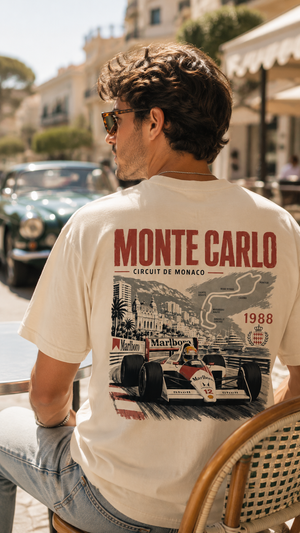 Ayrton Senna 1988 Monaco Racing Tee