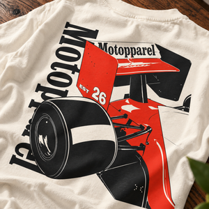 Motopparel 80's Vintage McLaren Formula Car Tee