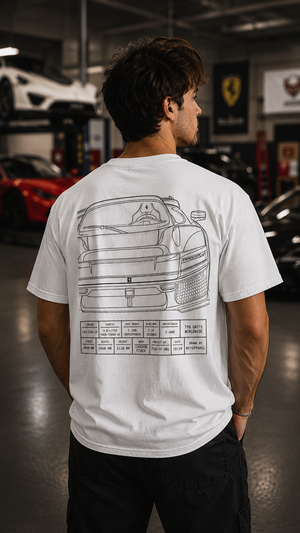 Ferrari F80 Technical Supercar Tee