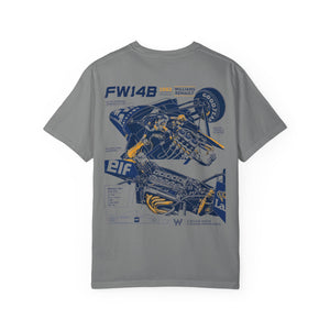 Williams FW14B Technical Blueprint Tee