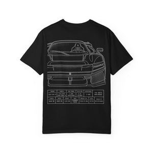 Ferrari F80 Technical Supercar Tee