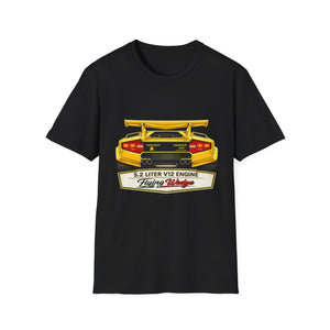 Lamborghini Countach Vintage Supercar Tee